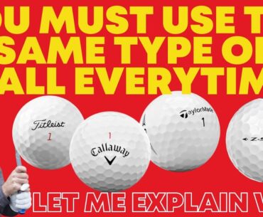 You Must Use the Same Ball Every Time - Here's Why!