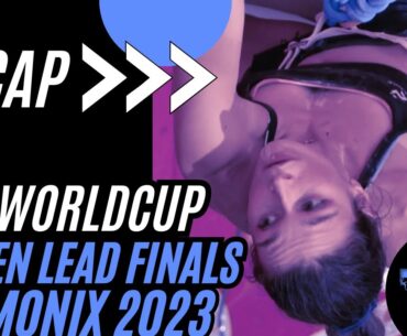 Women LEAD Finals || Chamonix || IFSC Worldcup 2023