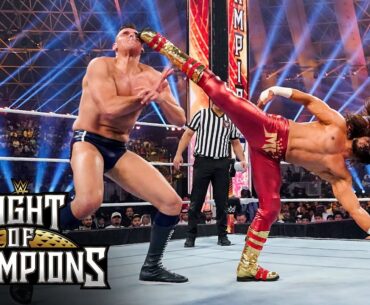 Mustafa Ali nearly shocks the world against Gunther: WWE Night of Champions Highlights