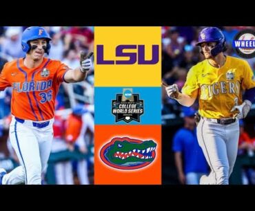 #5 LSU vs #2 Florida | Championship Game College World Series | 2023 College Baseball Highlights