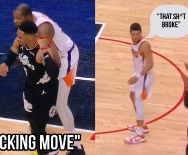 *UNSEEN* Russell Westbrook Tells Everyone To “F*cking Move” When Guarded By Durant! Booker Mocks Him