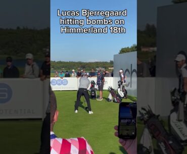 Lucas Bjerregaard hitting bombs on Himmerland 18th HOLE✨