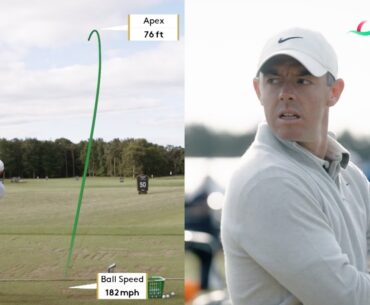 Rory McIlroy Range Session with Top Tracer | 2023 Genesis Scottish Open