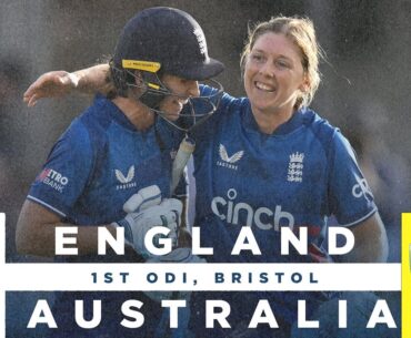 Knight Hits Unbeaten 75 In A Thriller! | Highlights - England v Australia | 1st Women's ODI 2023