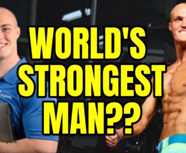 Marathon Runner Wins Worlds STRONGEST Man || Mitchell Hooper