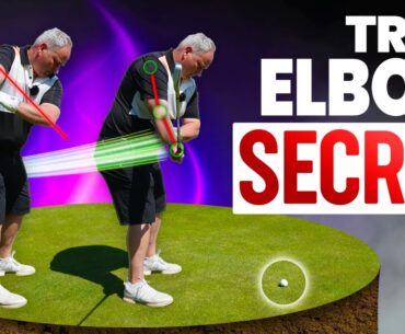 The SECRET To Leading The Downswing With The Trail ELBOW In Golf