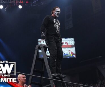 STING DID WHAT? Sting & Darby Allin vs Painmaker Jericho & Guevara | 6/28/23, AEW Dynamite