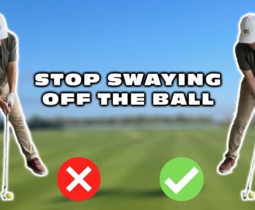 STOP SWAYING AND PULLING YOUR SHOTS TO THE LEFT!  The real reason why you do!