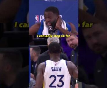 Draymond Green Reacts to Sabonis Ejection 👀 #shorts