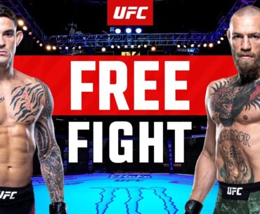 Dustin Poirier vs Conor McGregor 2 | FREE FIGHT | UFC 291