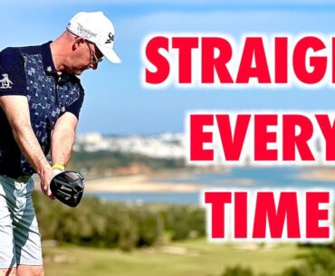 One Simple Tip For Hitting The Driver Straight Every Time - Golf Swing Drills