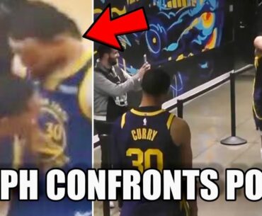 Steph Curry Checks Jordan Poole, Warriors Players TENSE Locker-Room Stand-Off After Losing To Lakers