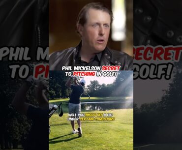 Phil Mickelson INSANE Golf Knowledge 🤯 #shorts #golf #golfswing #philmickelson