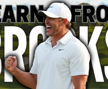 Learn From Brooks Koepka's Golf Swing! Swing Like a Major Champion!