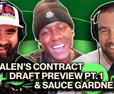 Jalen Hurts Gets Paid, NFL Draft Preview Pt. 1 & Texting Aaron Rodgers w/Sauce Gardner | EP 36