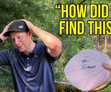 SIMON VS. CASEY AT MY HOME COURSE!!! (Three Disc Challenge)