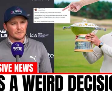 GROUND BREAKING CONSPIRACY THEORY revealed about 'TOP PLAYERS' AT SCOTTISH OPEN...