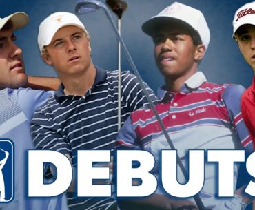 Remember when these stars made their PGA TOUR debuts?
