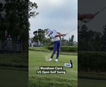 Wyndham ClarkUS Open Golf Swing - Slow Motion