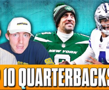 Ranking the Top 10 NFL QBs: Is Aaron Rodgers Top 5? Allen or Burrow after Mahomes? | Nerd Sesh
