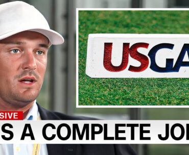 Why Bryson DeChambeau And Pro Golfers Are MAD At USGA..