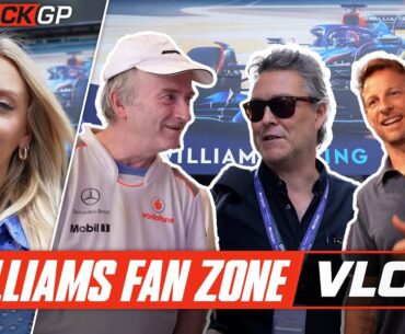 The Fans Have Their Say On SILVERSTONE! | Williams Racing Fan Zone VLOG ft. JENSON BUTTON!