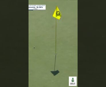 Incredible Shot Alert: Matt Fitzpatrick's Epic Eagle at The Memorial Tournament 2023 #Shorts