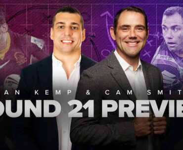 Cameron Smith and Denan Kemp preview Round 21 | SEN THE CAPTAIN'S RUN