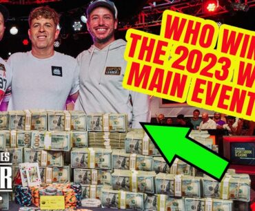 WSOP Main Event 2023 Final Table Extended Highlights [3 Players to Champion!]