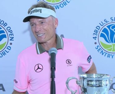 Bernhard Langer · Round 4 · Winner Interview · 2023 US Senior Open Championship · PGA Champions Tour