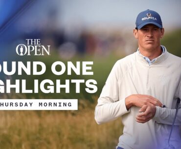 💪 HUGE Drives, Chip-Ins and Elegant Putts! | The 151st Open Highlights | Thursday Morning