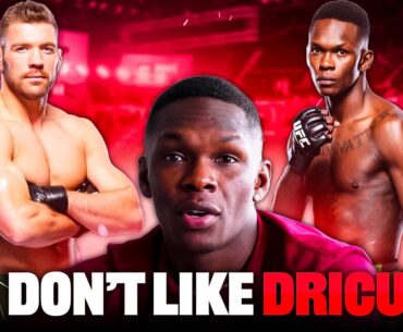 How the Israel Adesanya & Dricus Du Plessis Beef Started