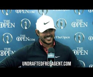 Brooks Koepka to reporter who thought scores should be lower at The Open | You go out there then