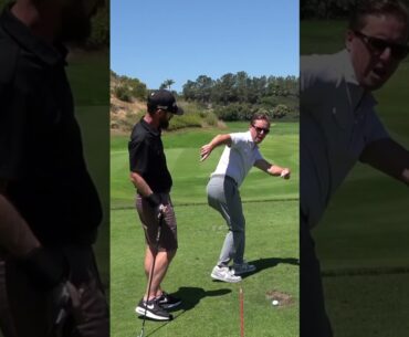 Dustin Johnson Feel Lesson | #shorts #trottiegolf