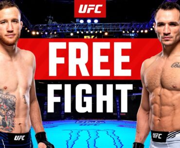 Justin Gaethje vs Michael Chandler | FREE FIGHT | UFC 291
