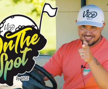 Challenging Random People For Prizes! | On The Spot By Vice Golf