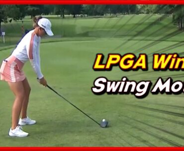 LPGA Winner "Linn Grant" Beautiful Swings & Slow MotionsㅣDriver-Wood-Iron