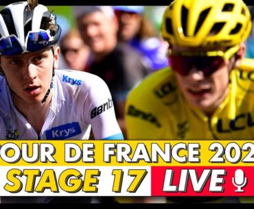 Tour de France 2023 Stage 17 LIVE COMMENTARY - Can Pogacar vs Vingegaard on Col de la Loze?