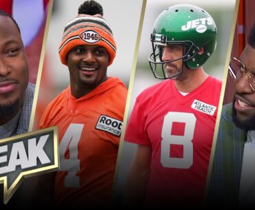 More pressure: Browns QB Deshaun Watson or Jets' Aaron Rodgers? | NFL | SPEAK