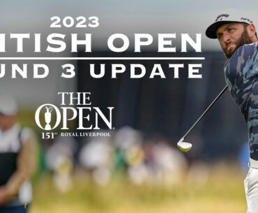 2023 British Open Round 3 UPDATE: Jon Rahm SURGES UP Leaderboard, Brian Harman Leads I CBS Sports