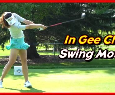 LPGA "InGee Chun" Smooth Swings & Beautiful Slow Motions from Various Angles