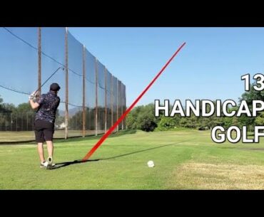 Every Shot Of A 13 Handicap Golfers Round | Breaking 80