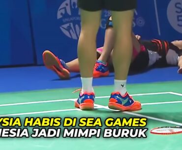 Malaysia Habis di Tangan Indonesia..! Duel Panas Badminton di Sea Games