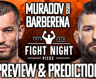 UFC London: Makhmud Muradov vs. Bryan Barberena Preview & Prediction