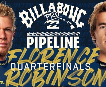 John John Florence vs Jack Robinson | Billabong Pro Pipeline 2023 - Quarterfinals Heat Replay