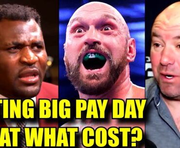 Will be good if Francis Ngannou doesn't get his BRAIN DAMAGED by Tyson Fury,GSP,Dana White,Adesanya