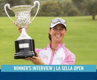 Nuria Iturrioz wins the inaugural La Sella Open