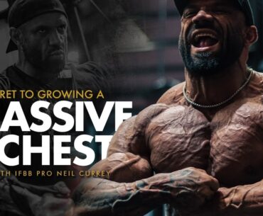 The Secret to Growing a Massive Chest | IFBB Pro Neil Currey's Chest Workout | HOSSTILE