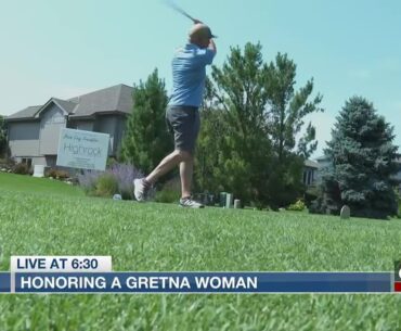 Gretna community honors woman killed by drunk driver with golf benefit