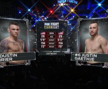 Dustin Poirier vs. Justin Gaethje - Full Fight Replay